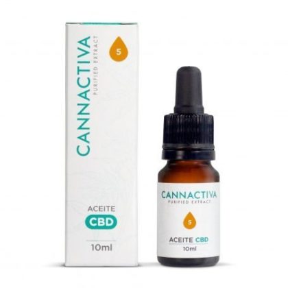 Aceite de CBD Purificado – 5% CBD / 10ml – Full Spectrum