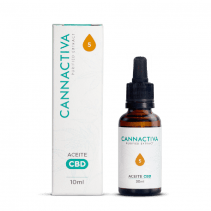 Aceite de CBD Purificado – 5% CBD / 30ml – Full Spectrum